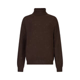 Dolcevita donna con micro paillettes