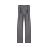 Pantaloni uomo gamba larga doppia pence