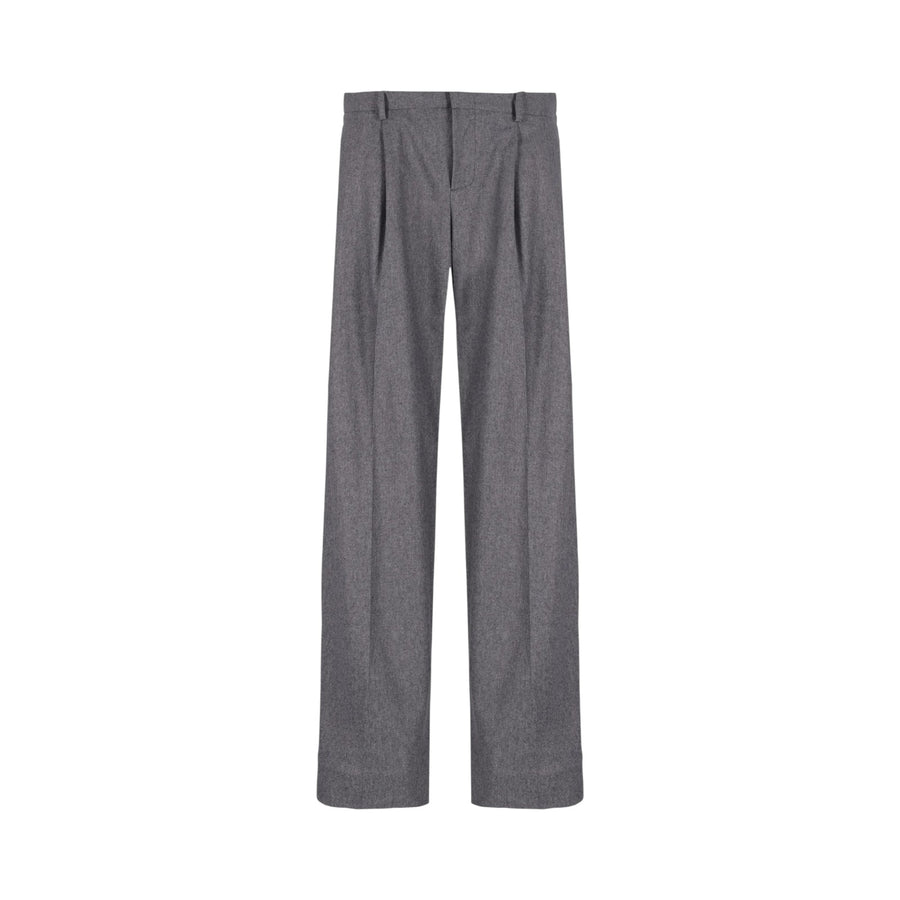 Pantaloni uomo gamba larga doppia pence