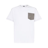T-shirt uomo in cotone con taschino