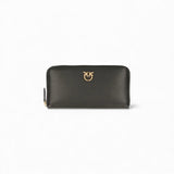 Portafoglio zip-around in pelle