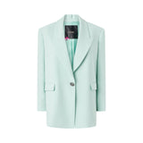 Giacca donna con bottoni rose gioiello