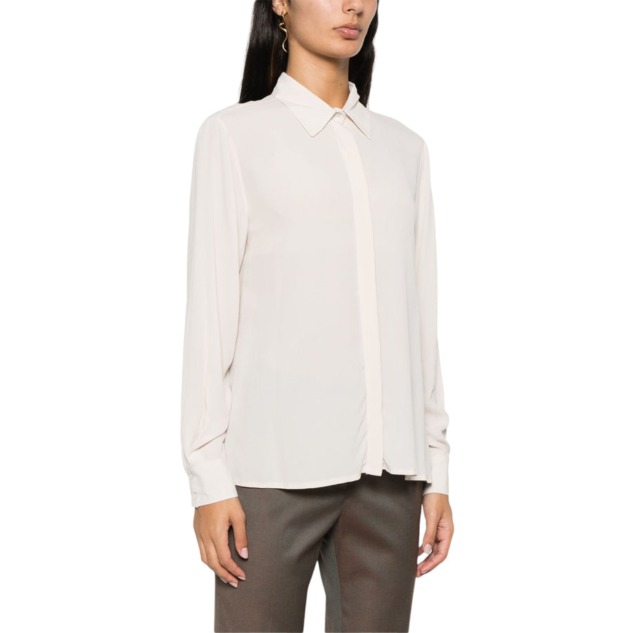 Camicia donna in crêpe de chine