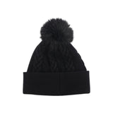 Cappello donna con ponpon e logo Liu Jo