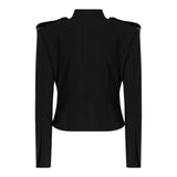Mini giacca Donna stile cavallerizza con dettagli gioiello