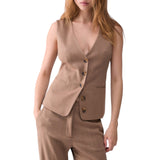 Gilet donna con alamari