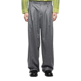 Pantaloni uomo gamba larga doppia pence