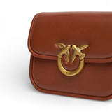 Borsa donna media a spalla Love Bag Box in nappa
