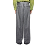 Pantaloni uomo gamba larga doppia pence