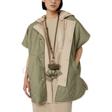 Cappa donna reversibile in tela antigoccia