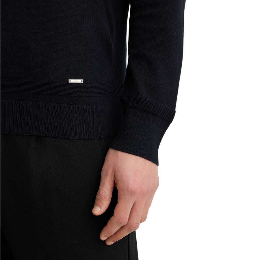 Maglia nera da uomo