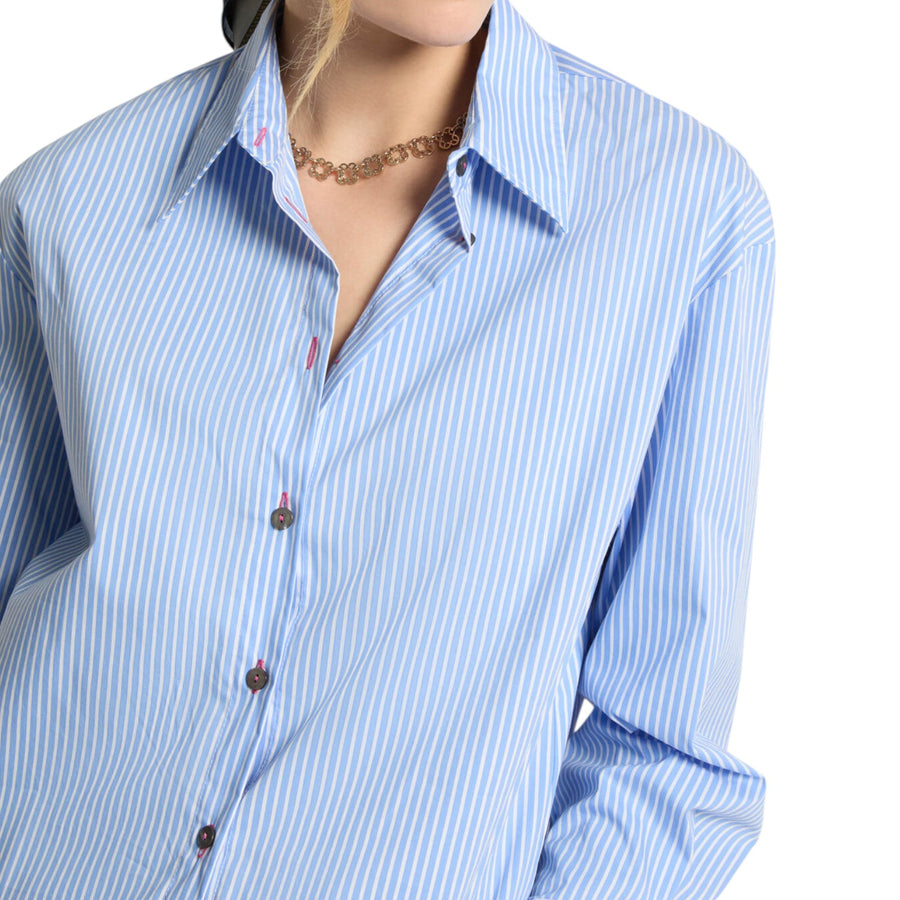 Camicia donna rigata