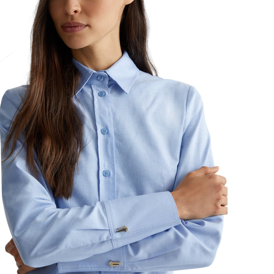 Camicia donna in cotone Oxford