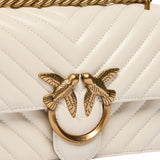 Borsa a tracolla piccola Love Bag in nappa matelassé