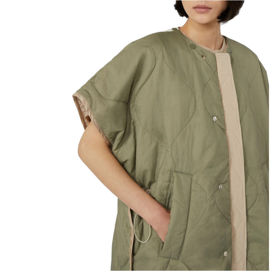 Cappa donna reversibile in tela antigoccia