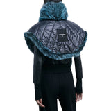 Cappa donna morbida reversibile