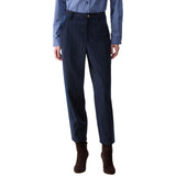 Pantaloni donna balloon gessati