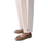Pantaloni donna balloon in punto milano