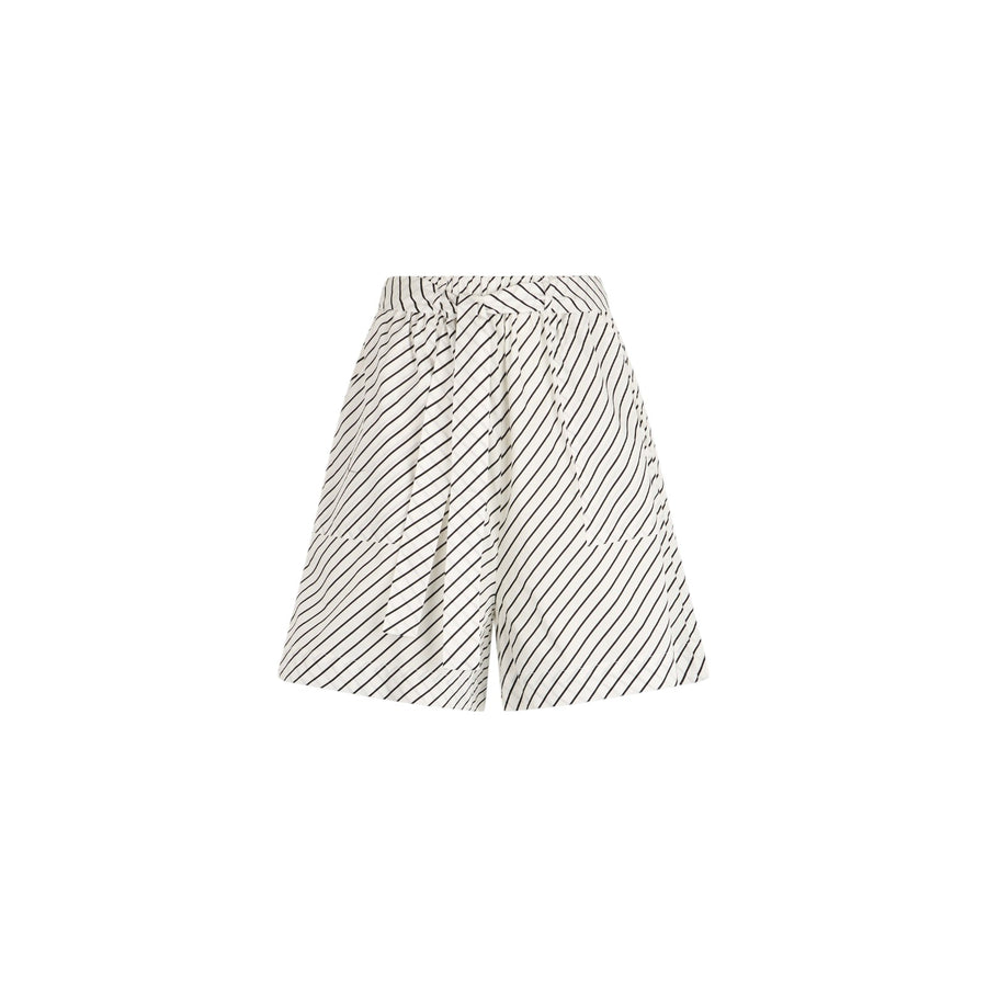 Short donna in popeline