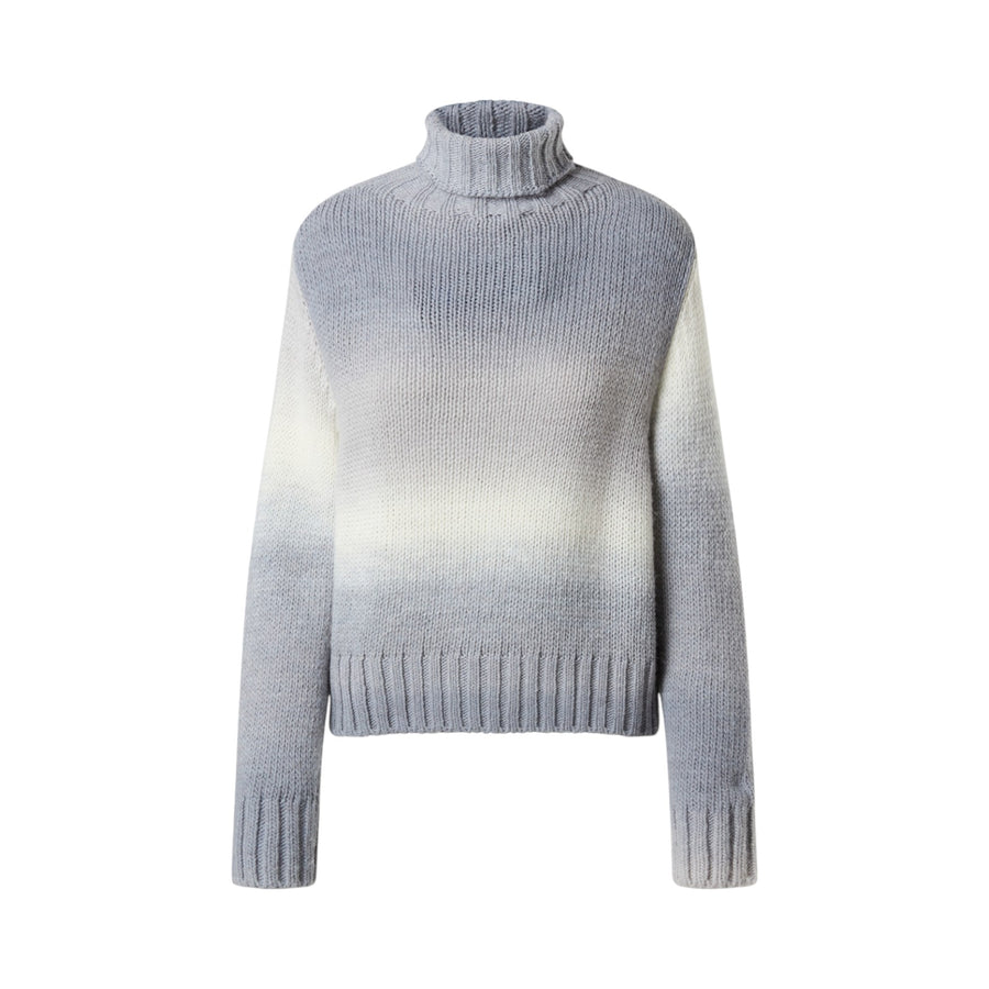 Maglione donna in alpaca effetto sbiadito