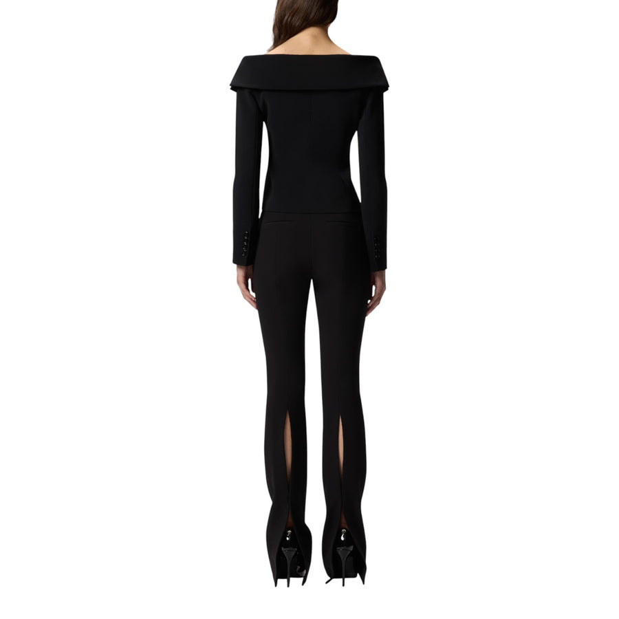 Giacca donna aderente con spalle scoperte