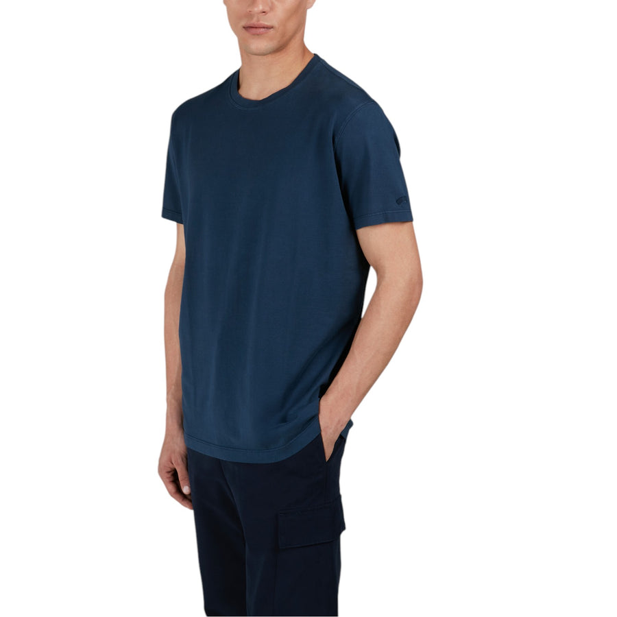 T-shirt uomo in Light Jersey di cotone tinto capo