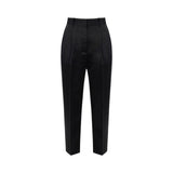 Pantaloni donna in raso stretch