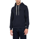 Felpa uomo con cappuccio e logo