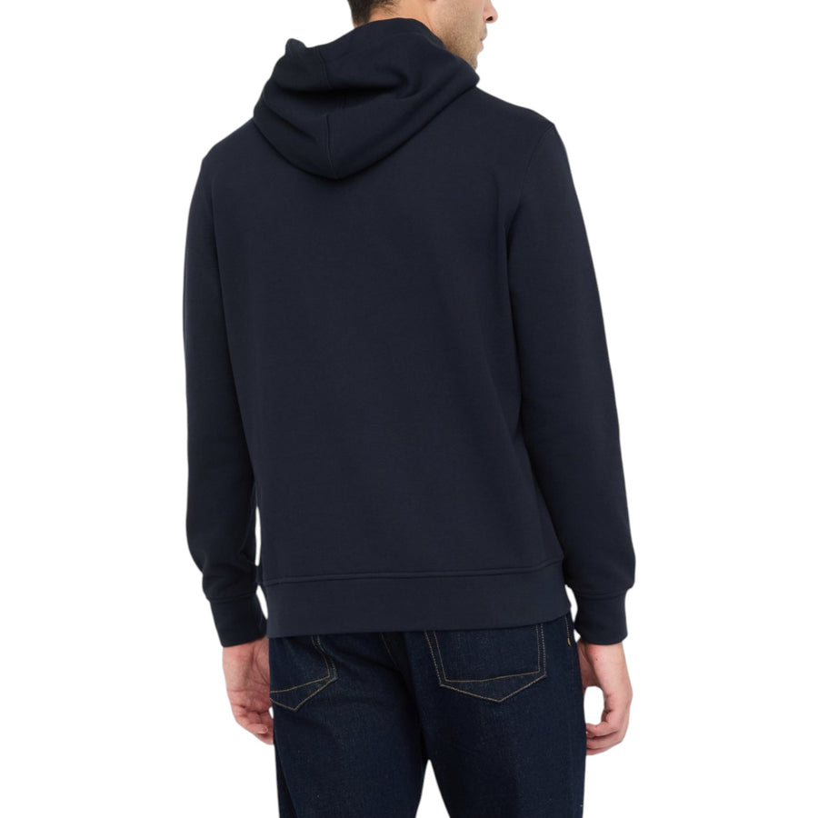 Felpa uomo con cappuccio e logo