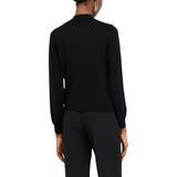 Maglia donna in lana con perle