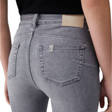 Jeans donna bootcut a vita alta