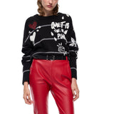 Maglia donna in lana merino Quiet Is The New Punk