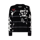 Maglia donna in lana merino Quiet Is The New Punk
