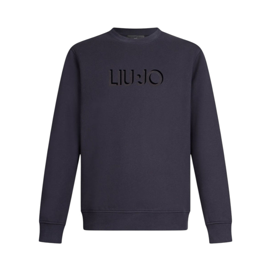 Felpa uomo in cotone con logo