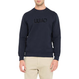 Felpa uomo in cotone con logo