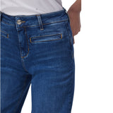 Jeans donna flare a vita alta