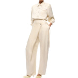 Pantaloni Donna carrot fit a portafoglio