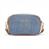 Borsa donna a tracolla piccola in denim