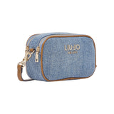 Borsa donna a tracolla piccola in denim