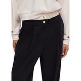 Pantaloni donna con doppio cintone