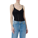 Body donna in maglia à jour