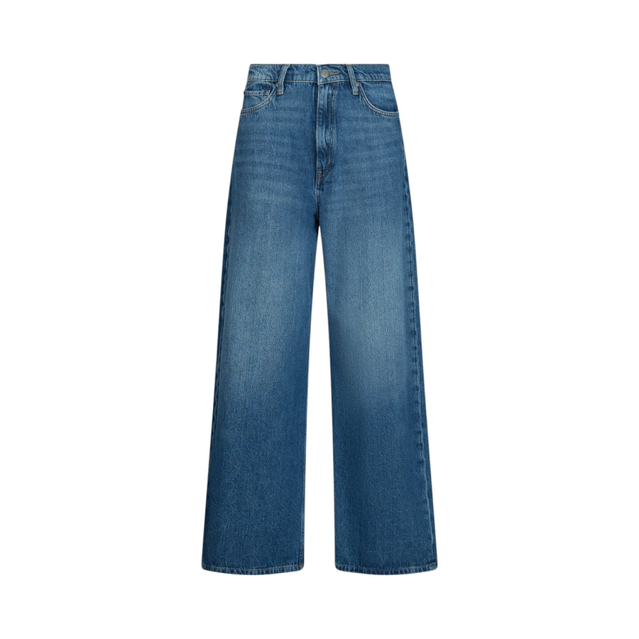 Jeans donna baggy a vita bassa