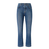 Jeans donna slim cropped