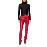 Maglia donna aderente a collo alto con micro paillettes