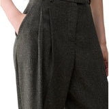Pantaloni donna in tweed