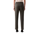 Pantaloni donna a sigaretta in tweed