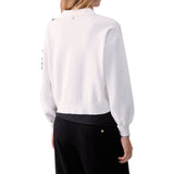 Maglia donna con ricami gioiello