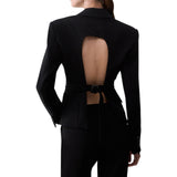 Giacca donna con cut-out