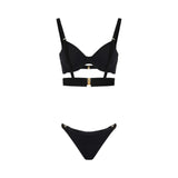 Costume donna due pezzi in lycra