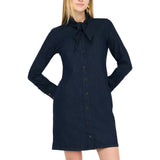 Abito donna chemisier in denim